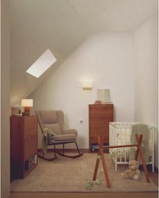 Mustársárga-fehér gyerek éjjelilámpa Bianella – Kave Home