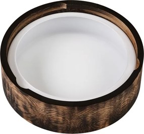 Fürdőszobai mennyezeti lámpa OAK SMOKY 2xE27/15W IP54, 27,5 cm, tölgy/barna