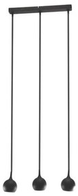 Csillár zsinóron COLM 3xGU10/30W/230V fekete