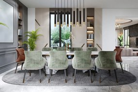 SIGMA LIGHTING 33399 SOPEL Hengeres Függesztett Lámpa Fekete, Arany GU11 IP20