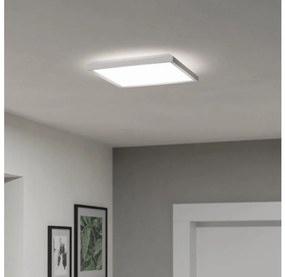 Eglo 901449 - LED fürdőszobai mennyezeti lámpa ROVITO 13,4W/230V 29x29cm IP44 fe