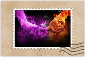 Poszterek 90x60 Szerelmes érintés