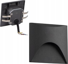 LED-es lépcsővilágító dekoratív kültéri Exin 230 50lm Semleges IP65 Szürke