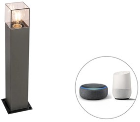 Okos álló kültéri lámpa antracit 50 cm, Wifi-vel - Denmark