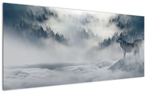 A farkasok képe (120x50 cm)