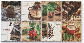 3D PVC falpanel Arabica