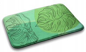 Monstera Levelek nedvszívó fürdőszobaszőnyeg 75x45