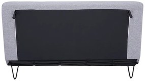 Szürke kihúzható kanapé ZENIA