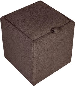 Box puff - T07 szövet - barna R