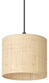Csillár zsinóron RATTAN 3xE27/60W/230V rattan