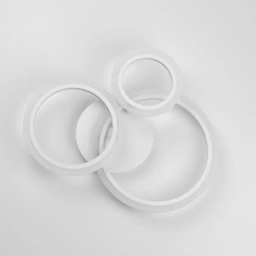 Brilagi - LED Dimmelhető felületre szerelhető csillár ORBITS LED/40W/230V 3000-6500K fehér + távirányító