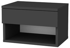 Asir VETRA antracit éjjeli szekrény 322RTC1611