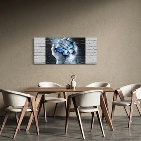 Kép - Pillangó a falon (120x50 cm)