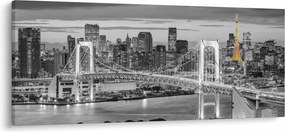 Kép - A nagyváros a sárga toronnyal (120x50 cm)