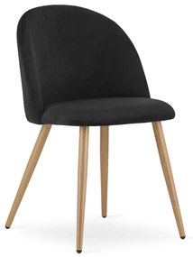 PreHouse BELLO szék - fekete bársony