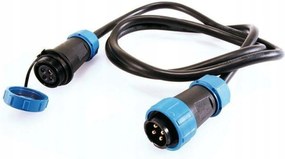 Light Impressions Deko-Light Weipu Hq 12/24/48V csatlakozókábel 4 pólusú kábel