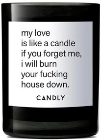 Candly - illatgyertya szójaviaszból My love is like a candle