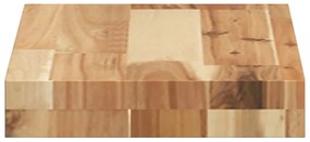 olajbevonatú tömör akácfa függőpolc 60 x 20 x 4 cm