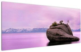 Kő a tengerben képe (120x50 cm)
