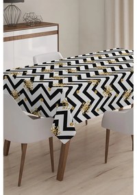 Happy New Year karácsonyi pamutkeverék asztalterítő, 140 x 180 cm - Minimalist Cushion Covers