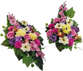 Sírdísz szett 90009051 temetői nád+csokor