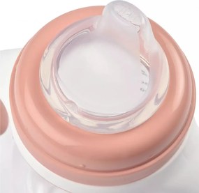 Béaba 2 az 1-ben Tanuló cumisüveg 210 ml - Sötét rózsaszín