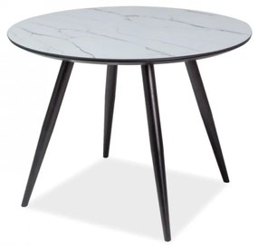 Ideal étkezőasztal márványos 100cm