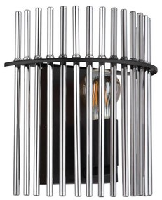 Globo 15698W - Fali lámpa GORLEY 1xE27/60W/230V fekete