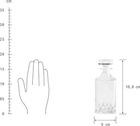 CRYSTAL CLUB kristályüveg kancsó 750ml