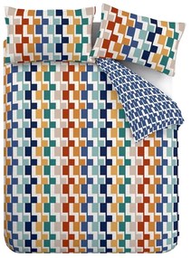 Kétszemélyes ágyneműhuzat 200x200 cm Bryson Geo – Catherine Lansfield