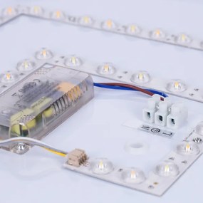 Brilagi - LED fényerőszabályozható mennyezeti lámpa LUCIA LED/60W/230V átmérő 59 cm zöld + távirányító