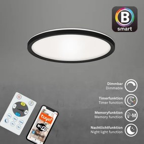 Briloner 7058-015 - LED Dimmelhető lámpa SLIM LED/18W/230V Wi-Fi Tuya + + távirányító