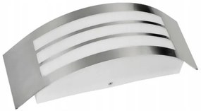 Kültéri fali lámpa 1xE27/14W/230V IP44 matt króm