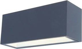 LUTEC 5189104118 GEMINI Modern Kültéri Fali Lámpa Antracit LED IP44