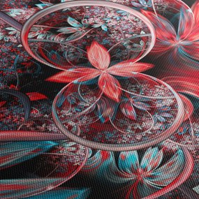 Absztrakt képek egzotikus virágok (150x105 cm)