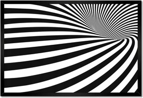 Poszterek keretben 60x40 Alagút 3D