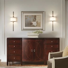 Elstead KL-MONA-S-CLP- LED Fürdőszobai fali lámpa MONA 2xG9/3,5W/230V IP44