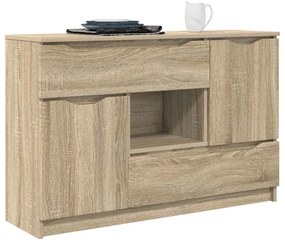 Széf fiókkal Sonoma tölgy 100 x 30 x 65,6 Faanyag