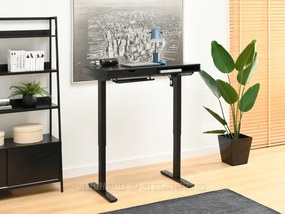 PC asztal Osto 100 (fekete fa + fekete). 1109817