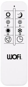 Wofi 11620 - LED Dimmelhető mennyezeti lámpa AKON LED/43,5W/230V 2700-5500K+ távirányító