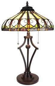 Tiffany asztali lámpa Ø 41x64 cm