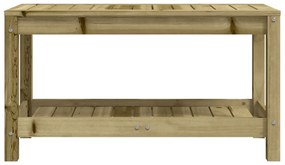 impregnált fenyőfa kerti pad 82,5x35x45 cm