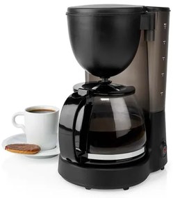 Nedis KACM150EBK - 1,25 l-es csepegtetős kávéfőző hőmegtartó funkcióval