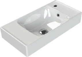 CeraStyle SHARP - JOBB CSAPLYUKAS - porcelán mosdókagyló - 60 x 30 cm