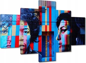 Festmények 100x70 Amy Winehouse Frafiti