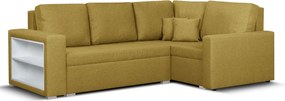 MODO4 Kinyitható sarokkanapé Sárga
