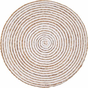 SAUVAGE alátét natúr/fehér, 38 cm