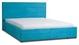 MONIKA kárpitozott ágy (kék) 140x200 cm