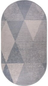 Szürke mosható szőnyeg 80x120 cm Oval – Vitaus
