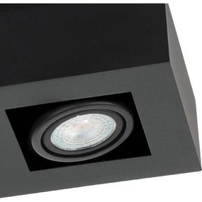 Eglo 31064 - LED spotlámpa MENDOZA 3xLED/4,7W/230V 3000K fekete